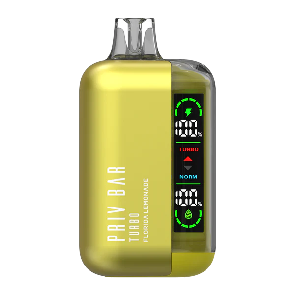 Florida Lemonade Priv Bar Turbo 15000 - Black Coral